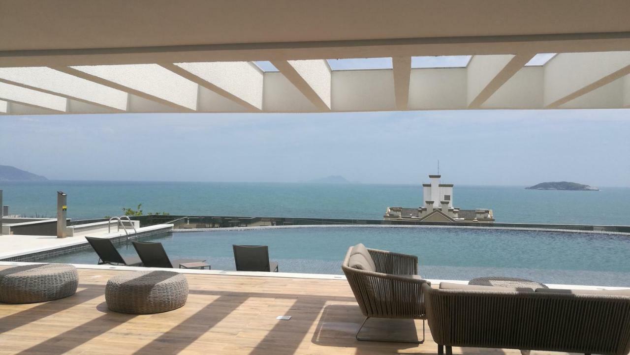 EA - Apto com vista do mar na Praia dos Ingleses, Florianópolis, SC Exterior foto