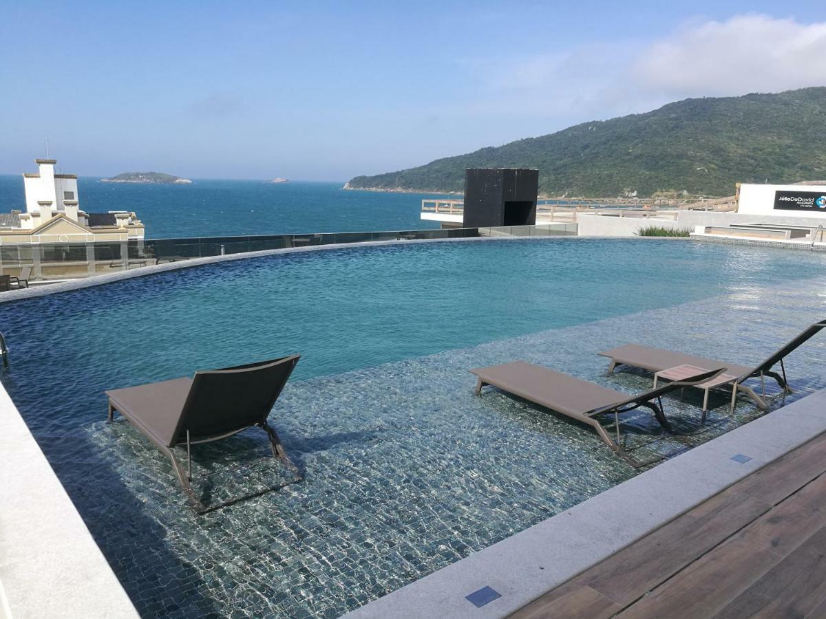 EA - Apto com vista do mar na Praia dos Ingleses, Florianópolis, SC Exterior foto